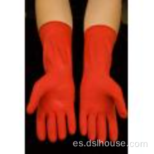 Guantes de limpieza de látex CE ISO, guantes de limpieza de goma